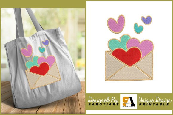 Embroidery Design Love