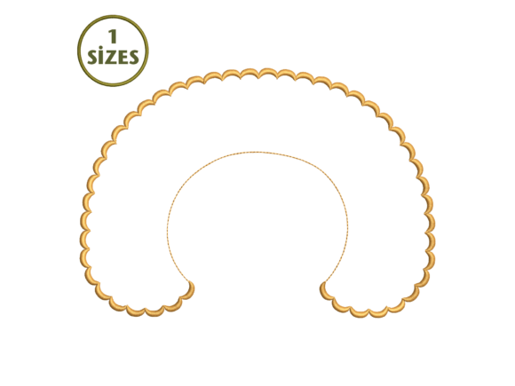 Lace Collar Frame Embroidery